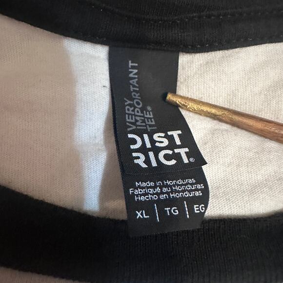 "Live Fast & Eat Trash" Raccoon - XL Graphic Baseball Tee by Hippie Runner - Picture 4 of 8